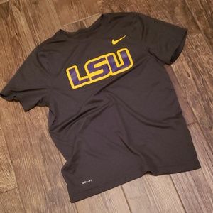 LSU Nike drifit t
